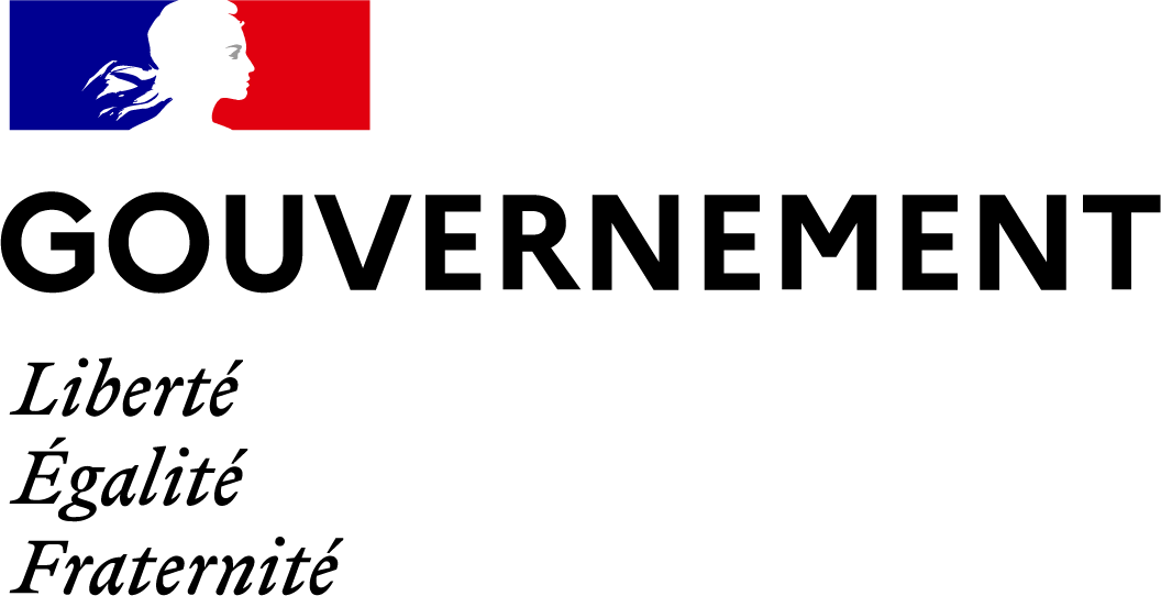 Logo Gouvernement Liberté Egalité Fraternité
