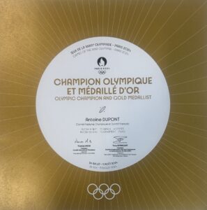 Champion Olympique et médaillé d'or Antoine Dupont