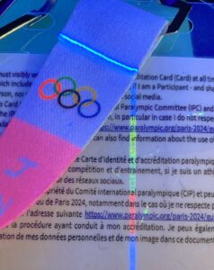 Accreditation JOP Paris 2024 sécurisée