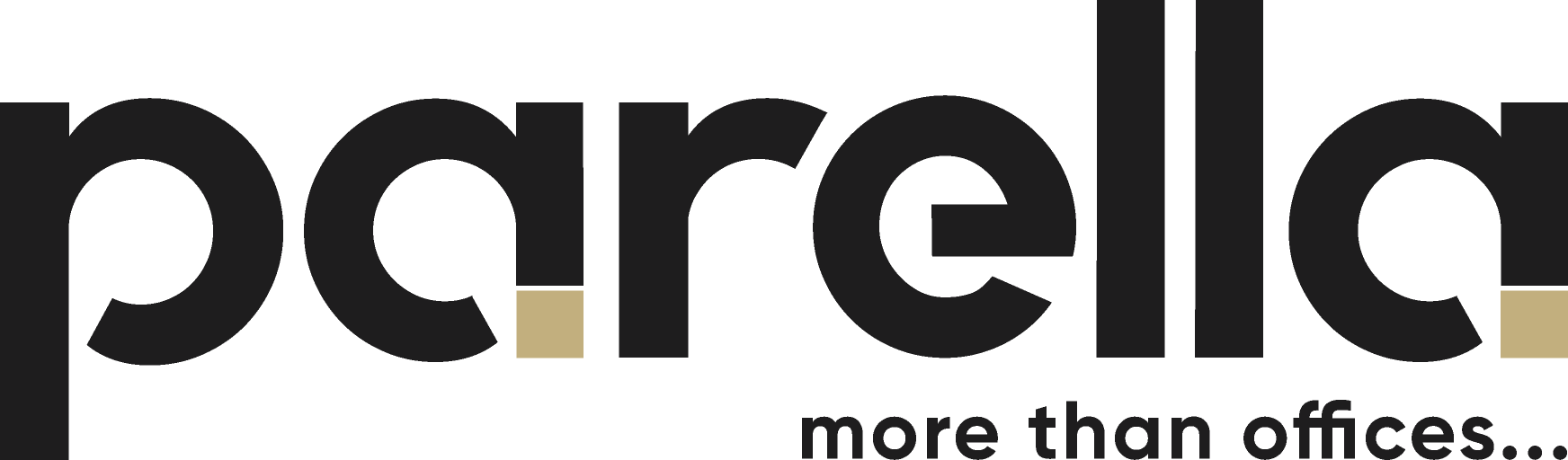 Logo Parella - More than offices...