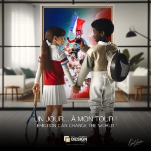 Un jour...à mon tour ! Emotion can change the world - Art Design
